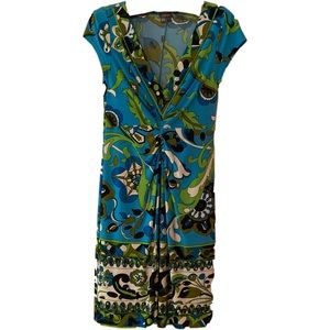 Vintage retro style mini dress colorful! One of a kind! Size 4 p